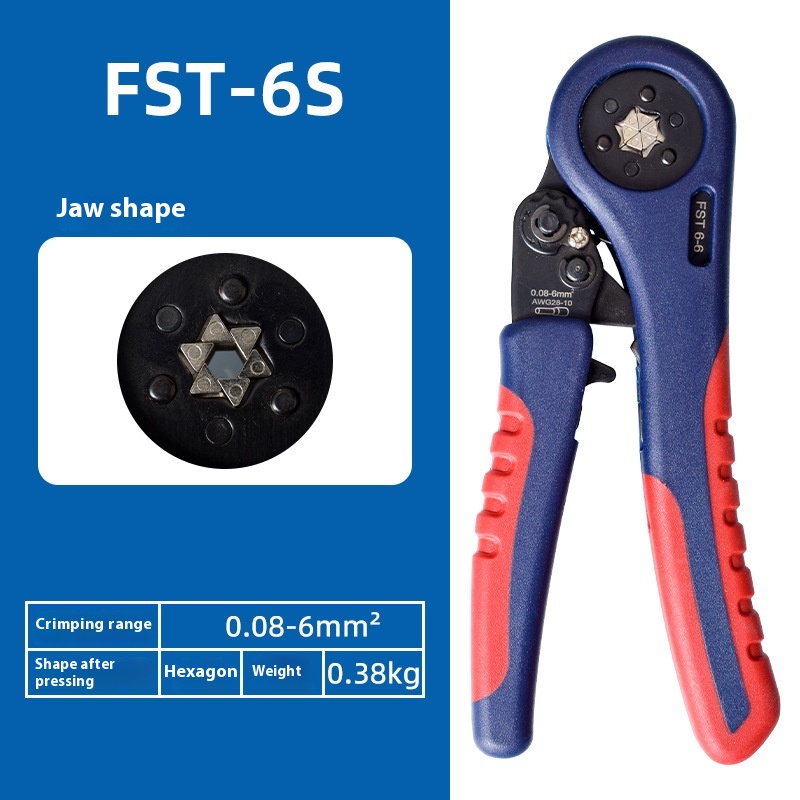 Title 8, Small Pliers Tube Terminal Crimping Pliers