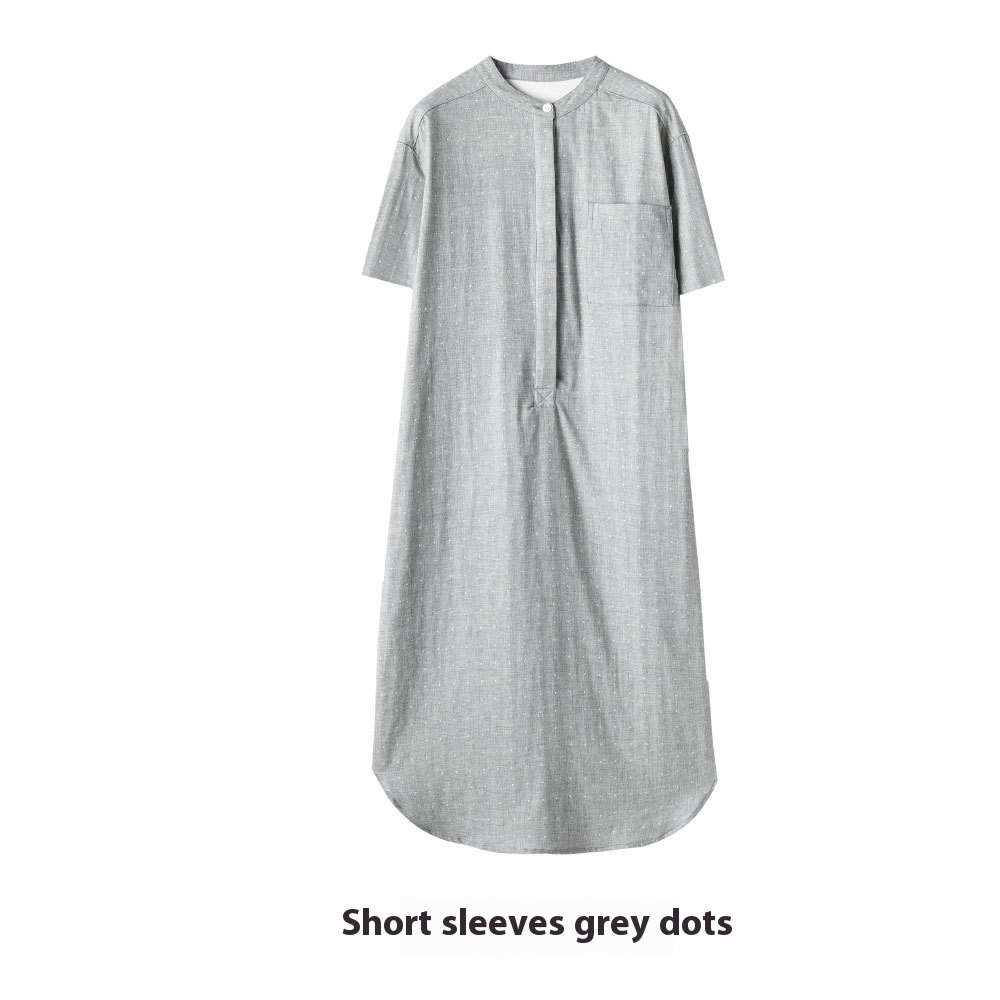 Short Sleeve Gray Points