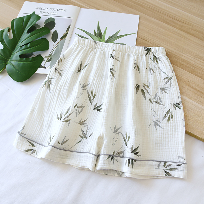 Crepe cloth white bamboo