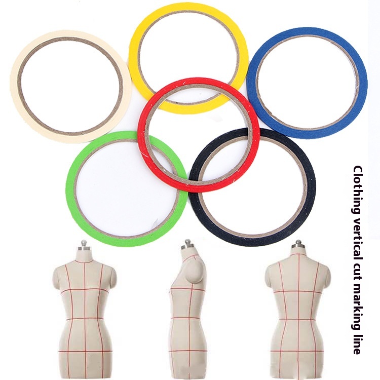 Title 2, Clothing Vertical Cutting Tape, Marking Line, S...