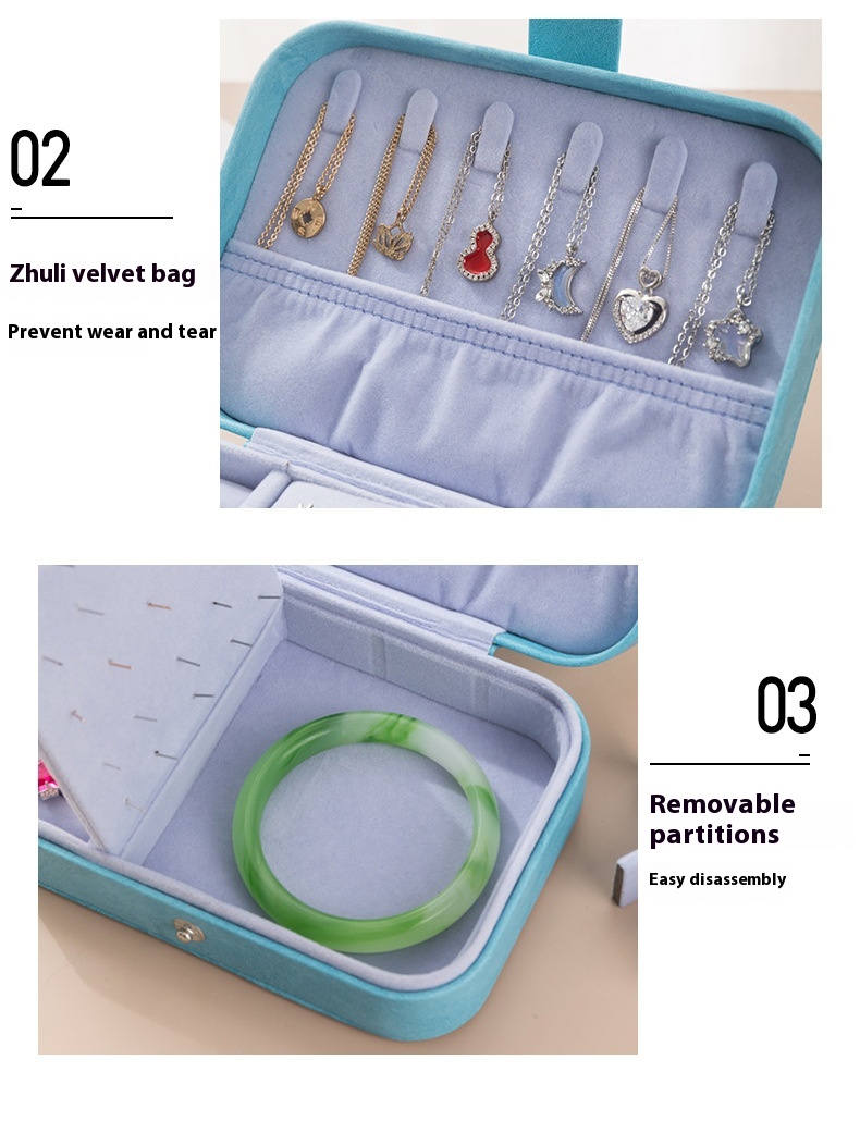 Title 17, Diamond Jewelry Box Storage And Carrying Creative