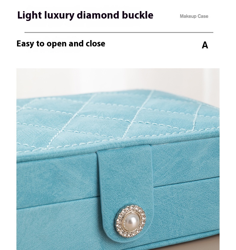 Title 2, Diamond Jewelry Box Storage And Carrying Creative