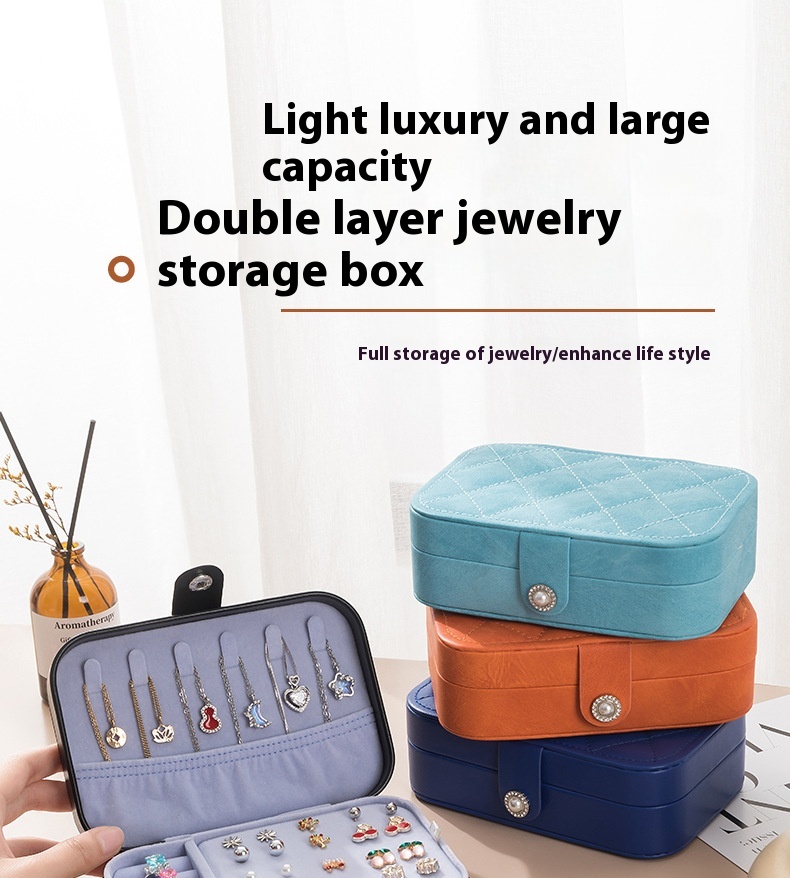 Title 15, Diamond Jewelry Box Storage And Carrying Creative