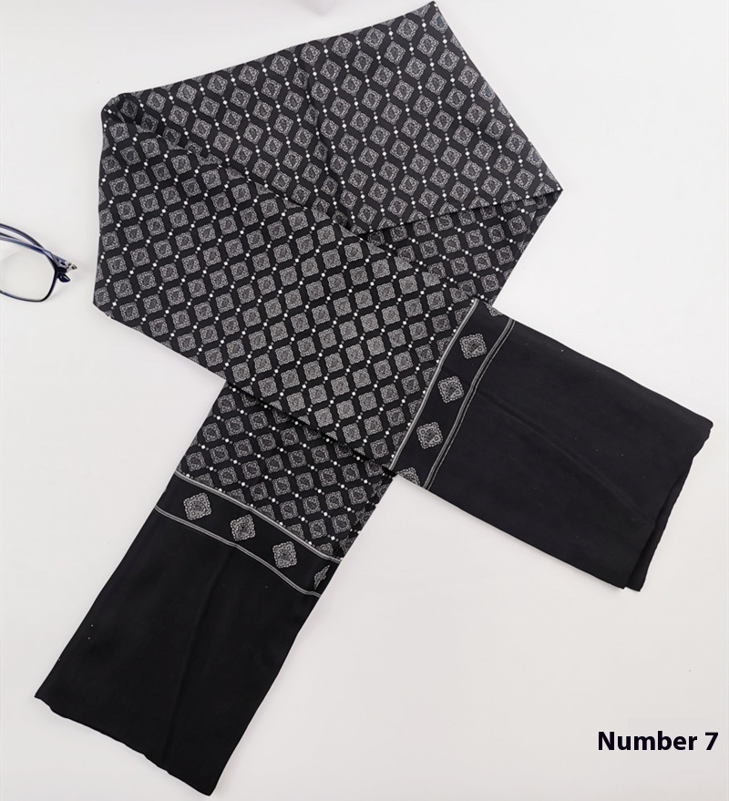 Men's Scarf - Stylish Cashmere Silk Scarf