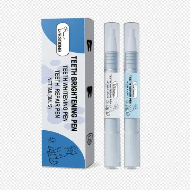 Pet Teeth Brightening Pen Set Cleaning Whitening Pen Set - Shop at LoveMi