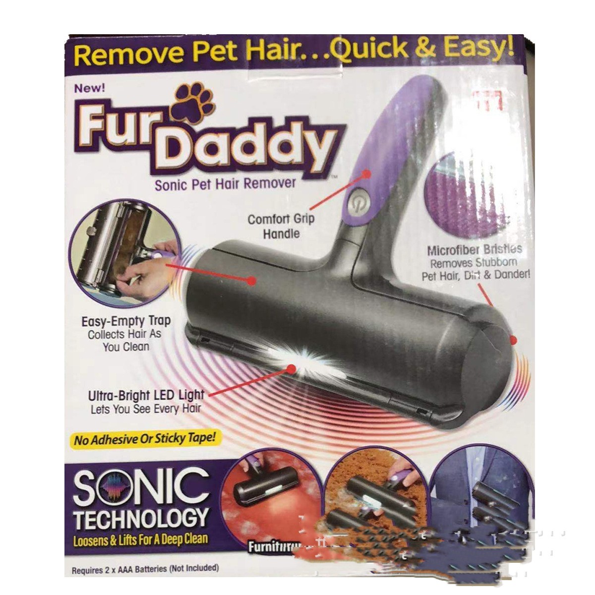 Hair adhesive device