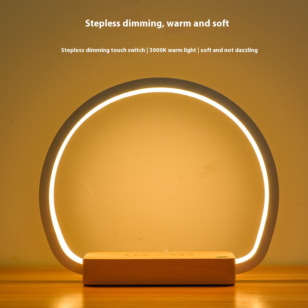 Title 9, 10W Wireless Fast Charging Touch Night Light