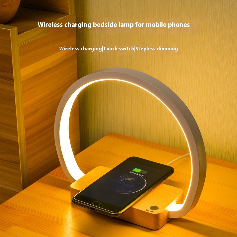 Title 7, 10W Wireless Fast Charging Touch Night Light