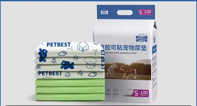 Dog Urine Pad Thickened Baby Diapers Pet Supplies - Stickable And Thickened - View 1