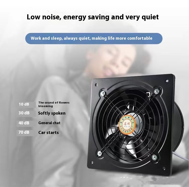 Title 3, Industrial Powerful Household Ventilating Fan V...