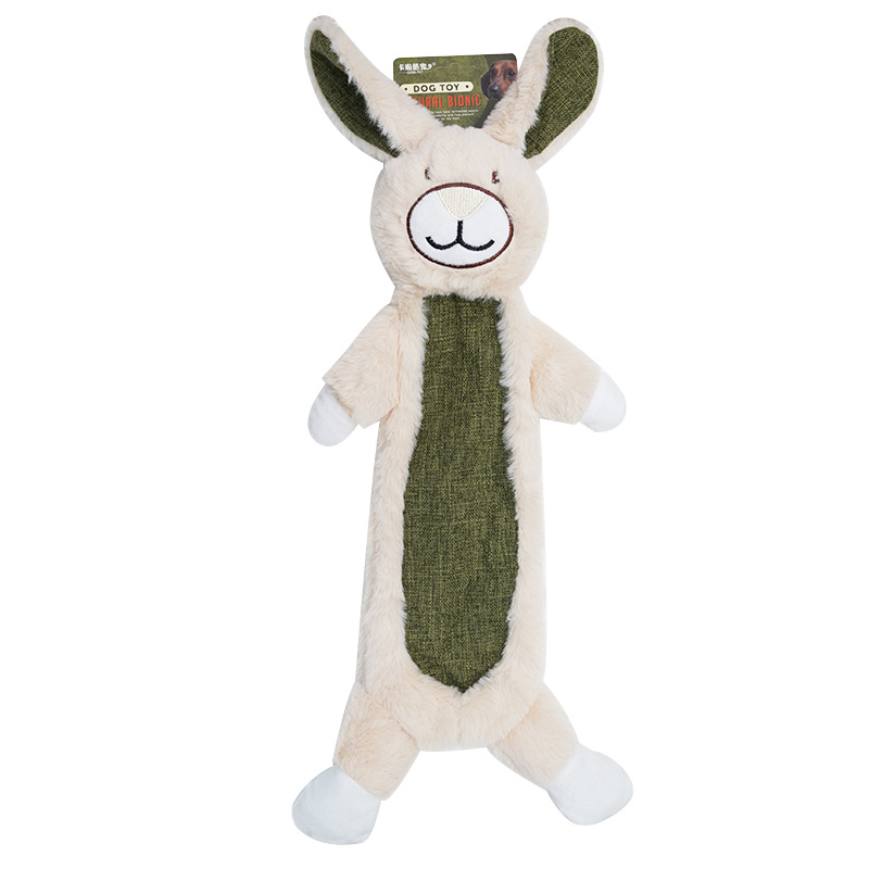 Title 1, Dog Toy Relieving Stuffy Bite-resistant Bends A...