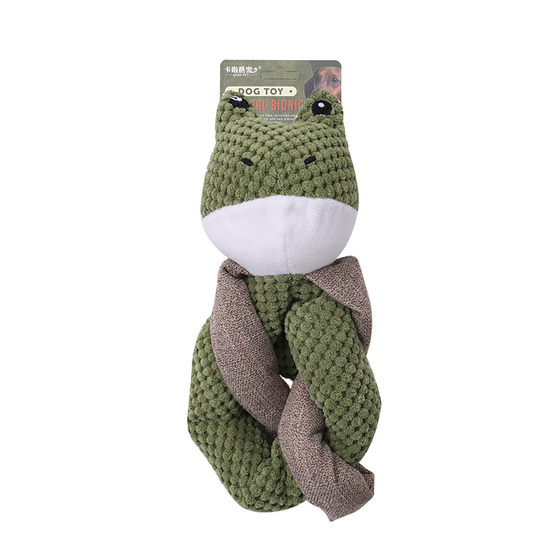 Title 3, Dog Toy Relieving Stuffy Bite-resistant Bends A...