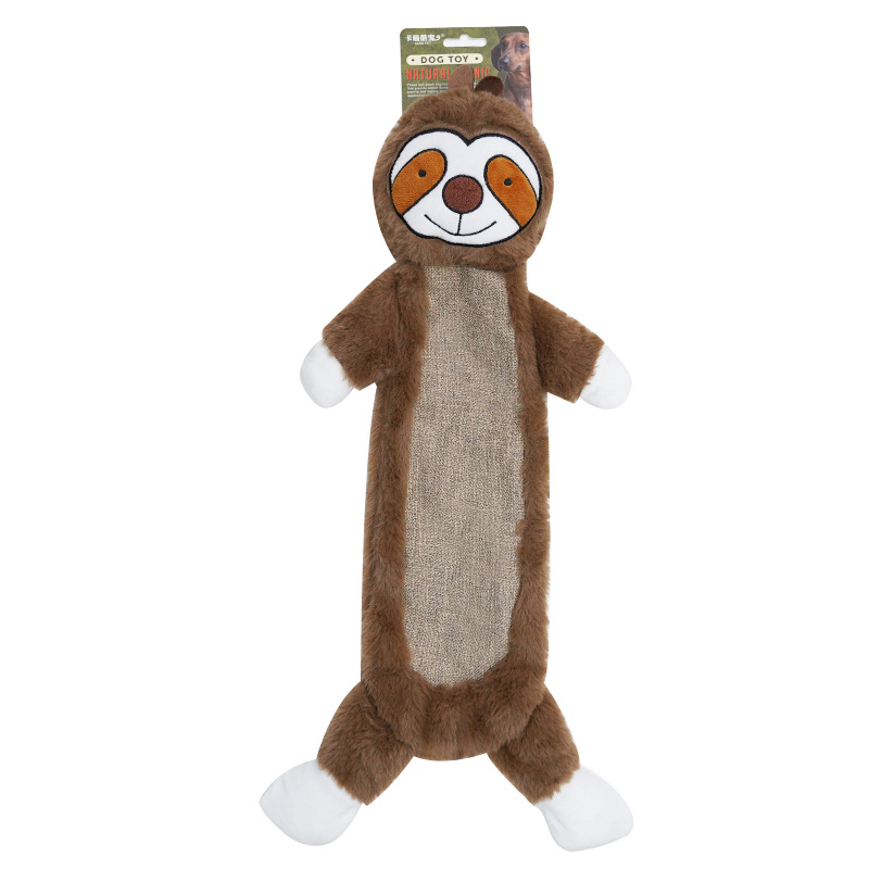 Title 2, Dog Toy Relieving Stuffy Bite-resistant Bends A...