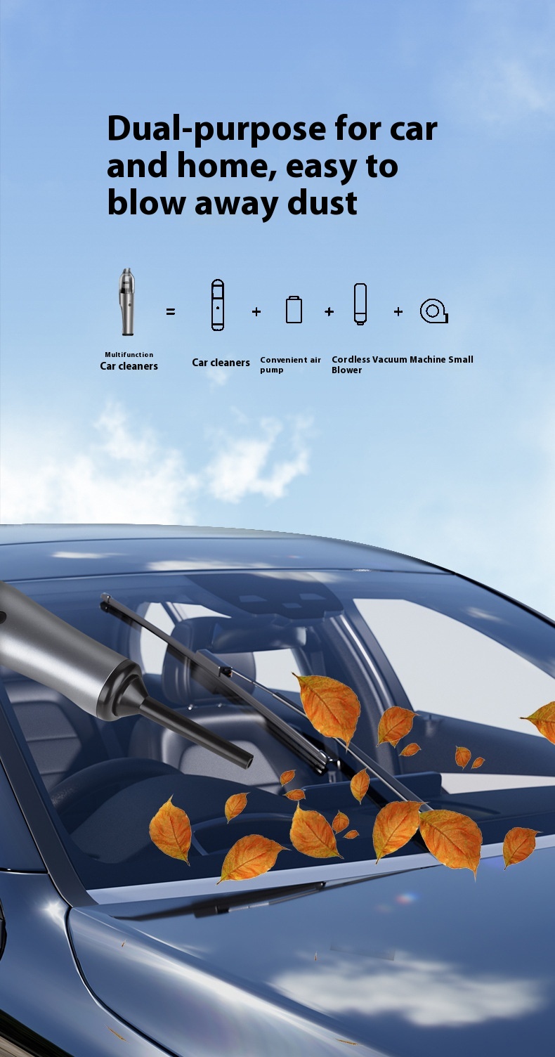 Title 12, Handheld-Autoreiniger mit großem Saugmotor und ...