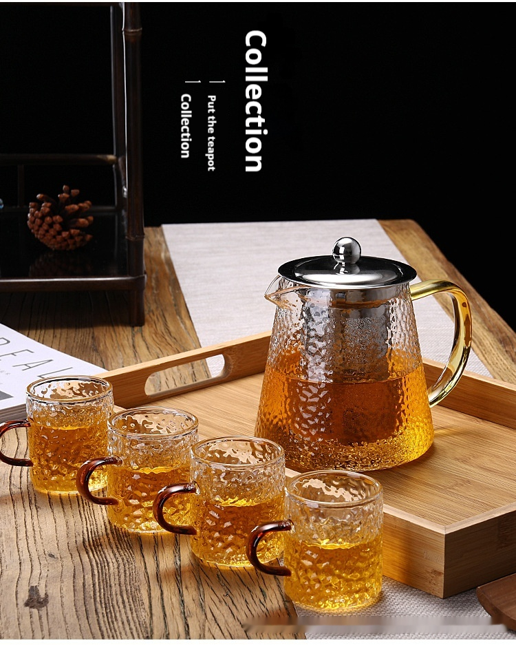 Title 1, Extra Thick Glass Teapot Transparent Large Tea ...