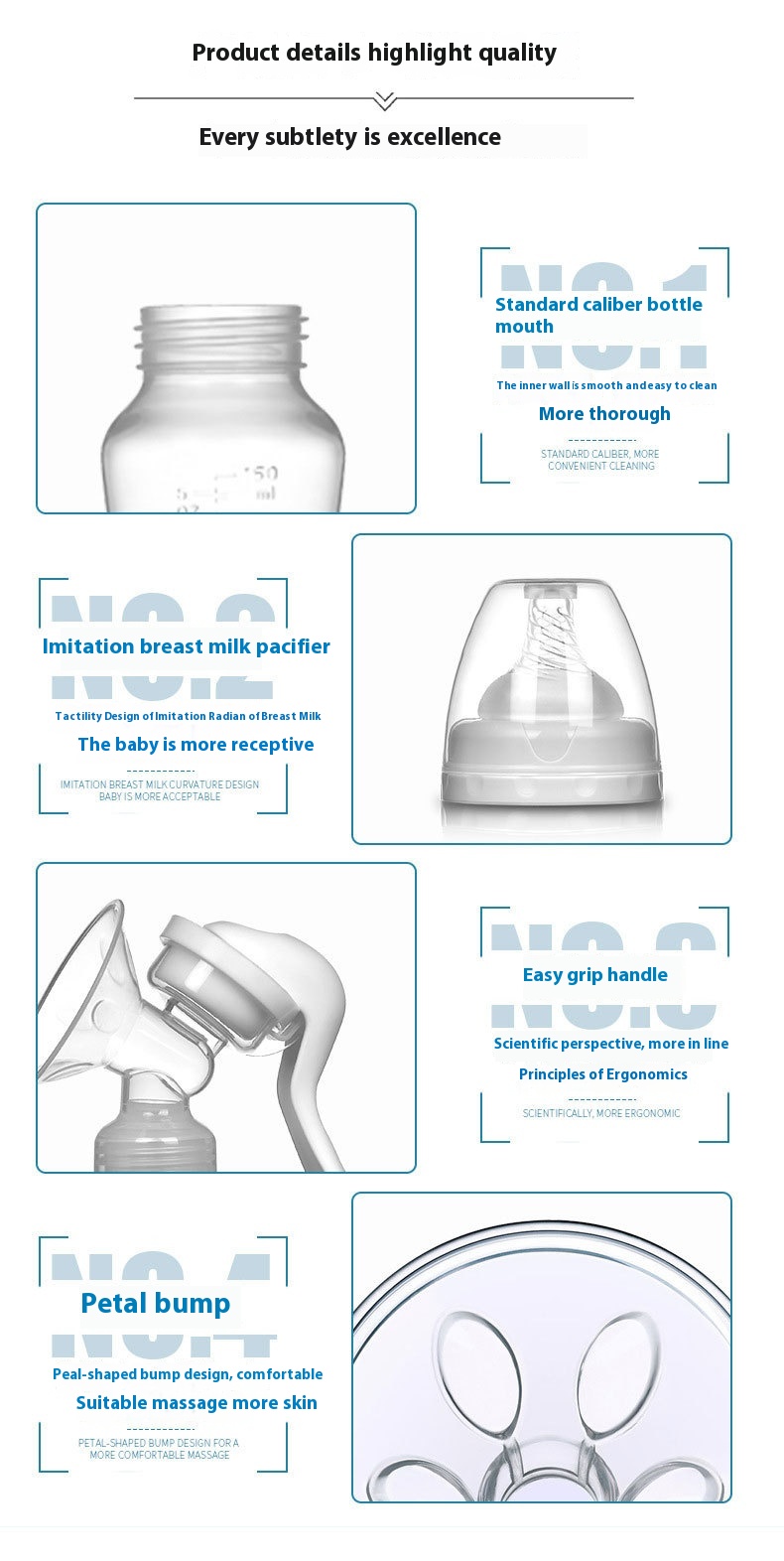 Title 4, Manual Maternity Products Silicone Milker