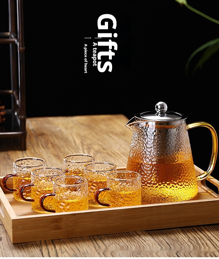 Title 3, Extra Thick Glass Teapot Transparent Large Tea ...