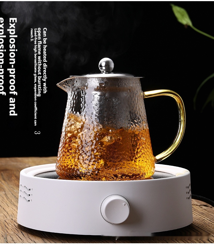 Title 2, Extra Thick Glass Teapot Transparent Large Tea ...