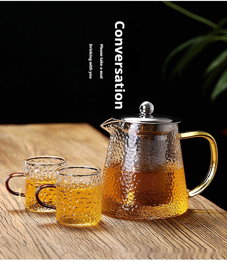 Title 6, Extra Thick Glass Teapot Transparent Large Tea ...