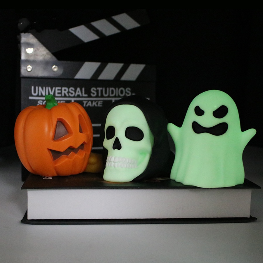 Title 2, Halloween Haunted House Luminous PVC Door Stop ...