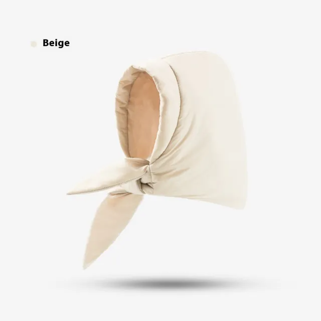 Down Cotton Winter Sleeve Cap Women's Wind proof And Cold Protection Dmz85 Beige - Shop at LoveMi