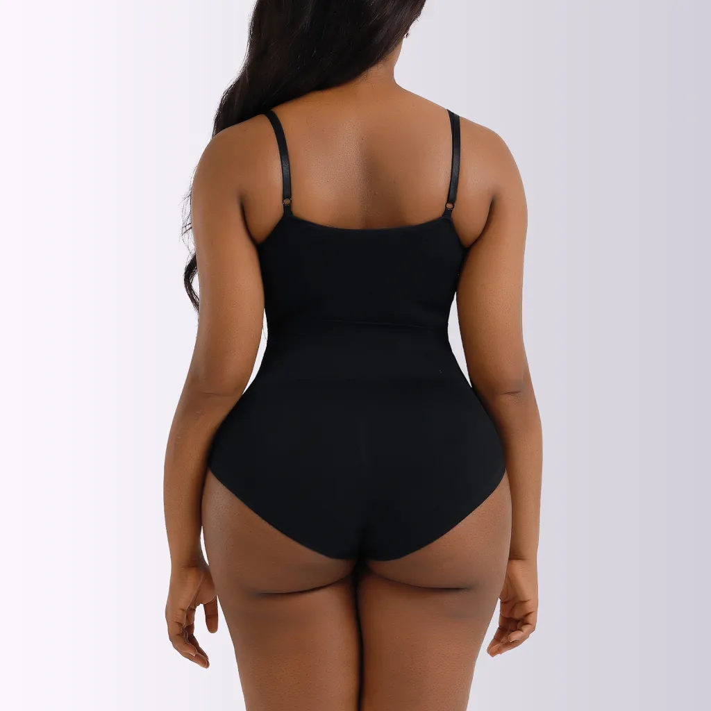 Large Postpartum Seamless Shapewear For Women - Black Triangle Style