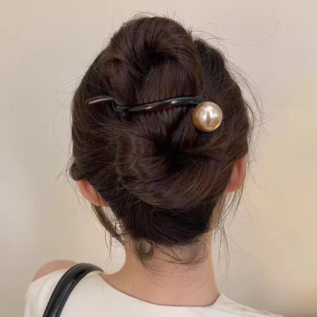 High Sense Vintage Pearl Bobby Pin Women Champagne Colored Pearl - Shop at LoveMi