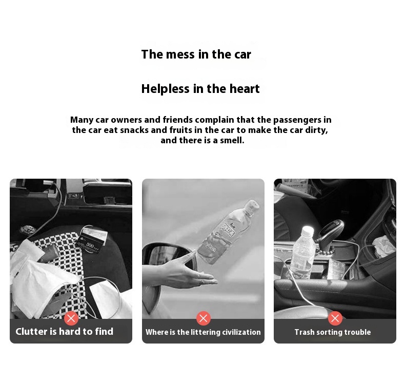 Title 8, Car Hanging Folding Shopping Bags Universal Bac...