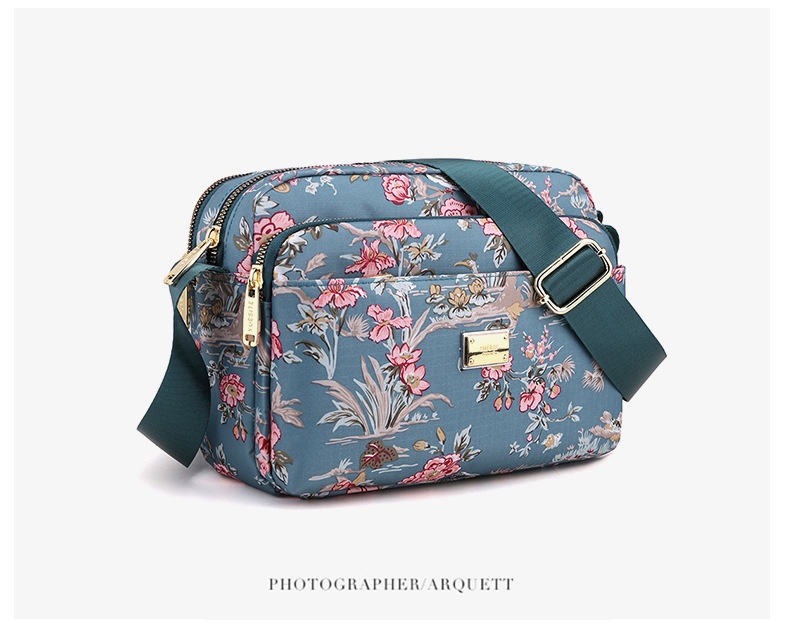 Title 29, Printed Multi-layer Crossbody Large Capacity Ca...