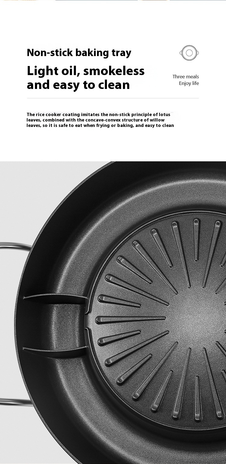 Title 2, Wash Roast All-in-one Pot Household Electric Ch...