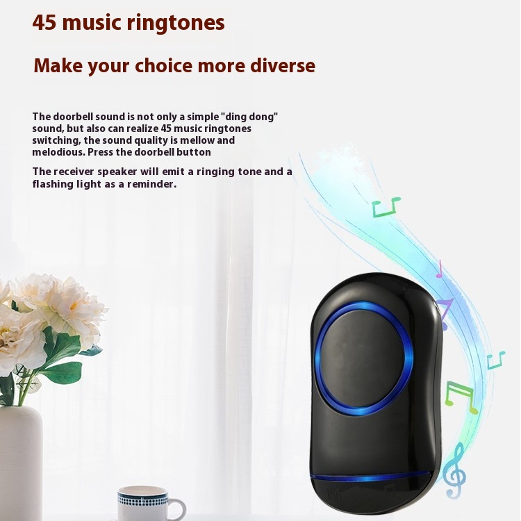 Wireless Intelligent Waterproof Electronic Doorbell