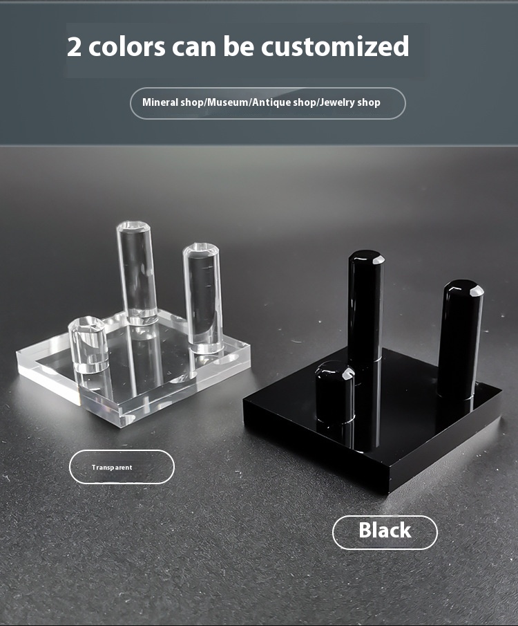 Title 4, Transparent Display Rack Ore Acrylic