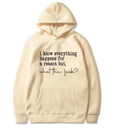 Sports Printed Long Sleeve Pullover Hoodie Sweater - Khaki Black Letters