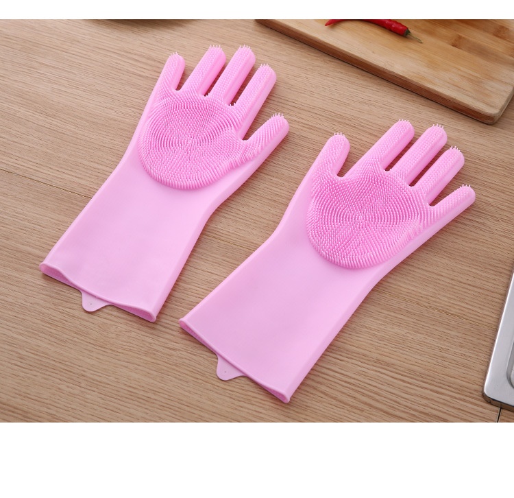 Title 6, Silicone Dishwashing Magic Gloves