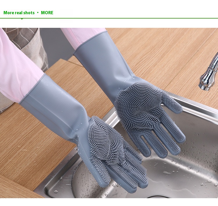 Title 2, Silicone Dishwashing Magic Gloves