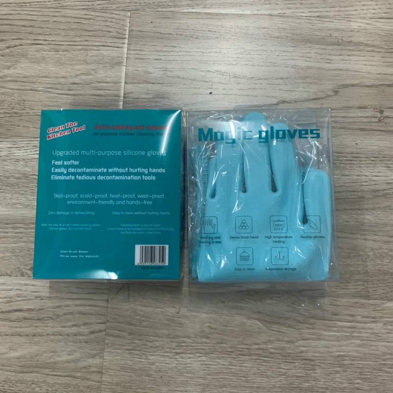 Title 17, Silicone Dishwashing Magic Gloves