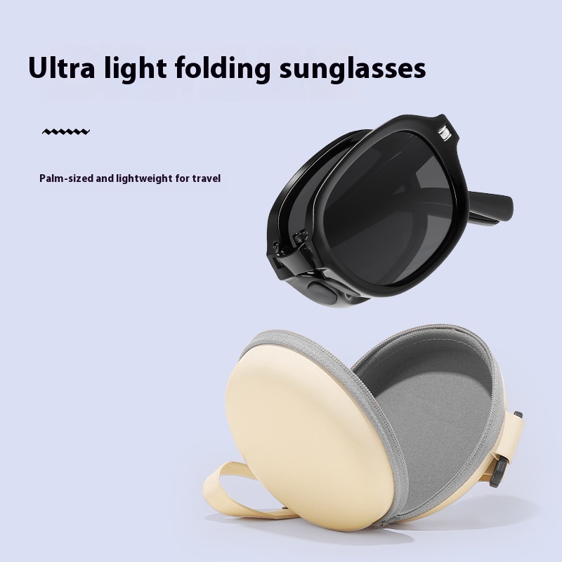 Foldable Sunglasses Women’s UV Protection Summer Simplicity