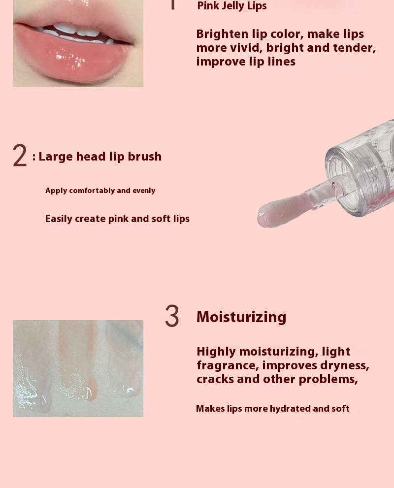 Title 5, Fruit Lip Gloss Fruit Nourishing Moisturizing L...