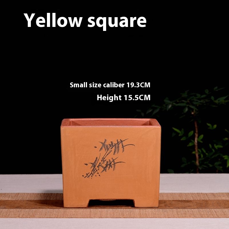 Yellow Square Small Size