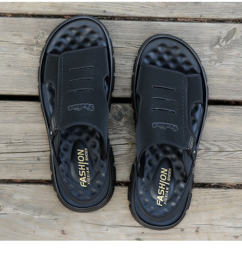 Title 11, Heren sandalen en zomerslippers, dual-use, anti...