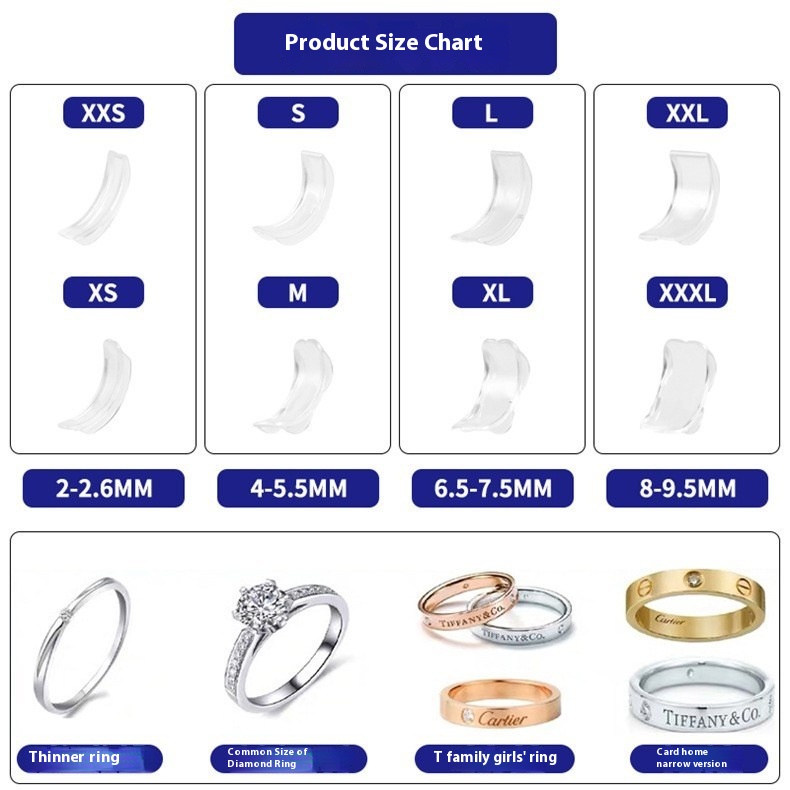 Title 6, 8 Rings Invisible Regulator Soft And Not Hurt