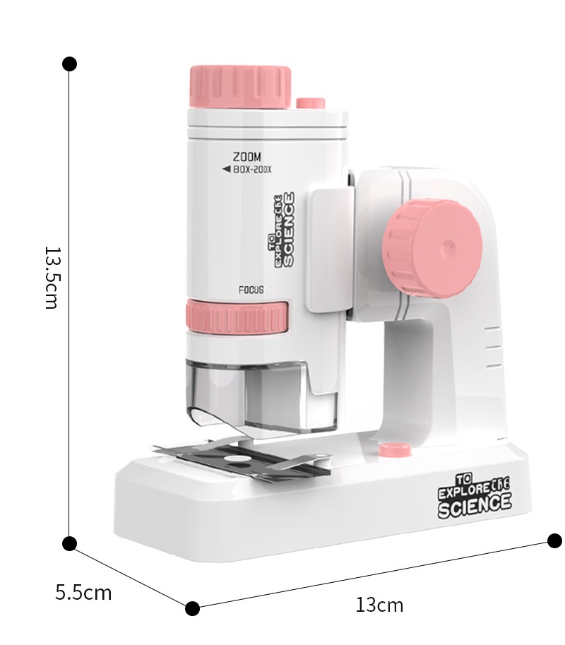 Title 5, Mini microscopio portátil para niños de mano al...