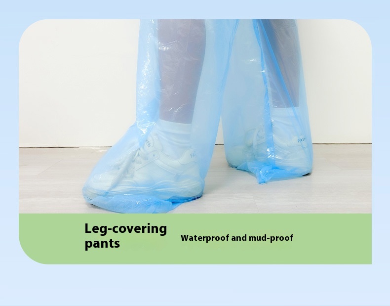 Title 6, Disposable Rain Pants Foot-wrapped Foot-sealed ...