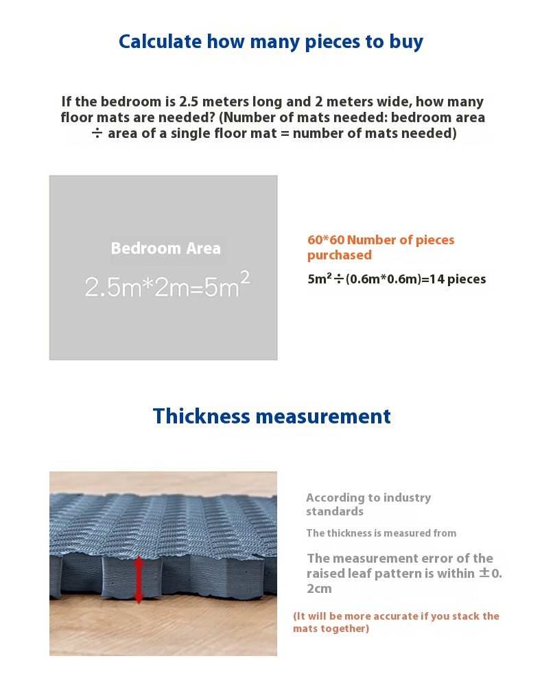 Title 1, Warehouse Floor Mat Shock-absorbing Square Matt...