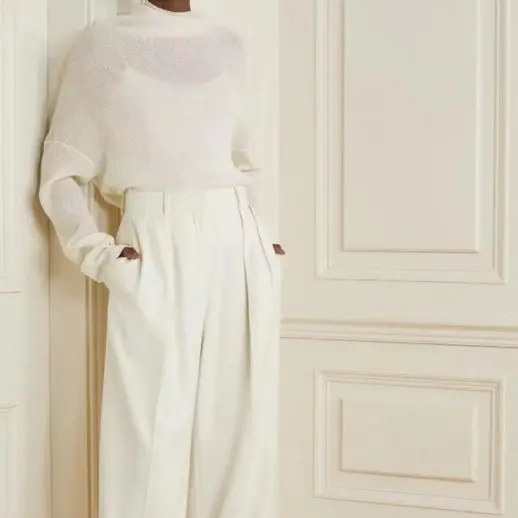 Irregular Pile Collar Pullover Long Sleeve Bottoming Shirt