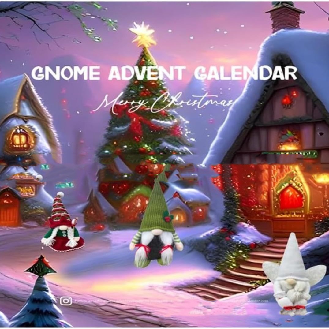 Title 5, 2024 Christmas Paper Calendar European Style