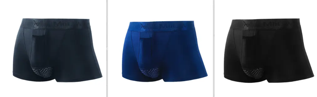 Men's Modal Breathable Solid Color Boxer Shorts