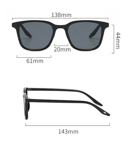 Title 1, Retro Style Light-colored Sunglasses For Women