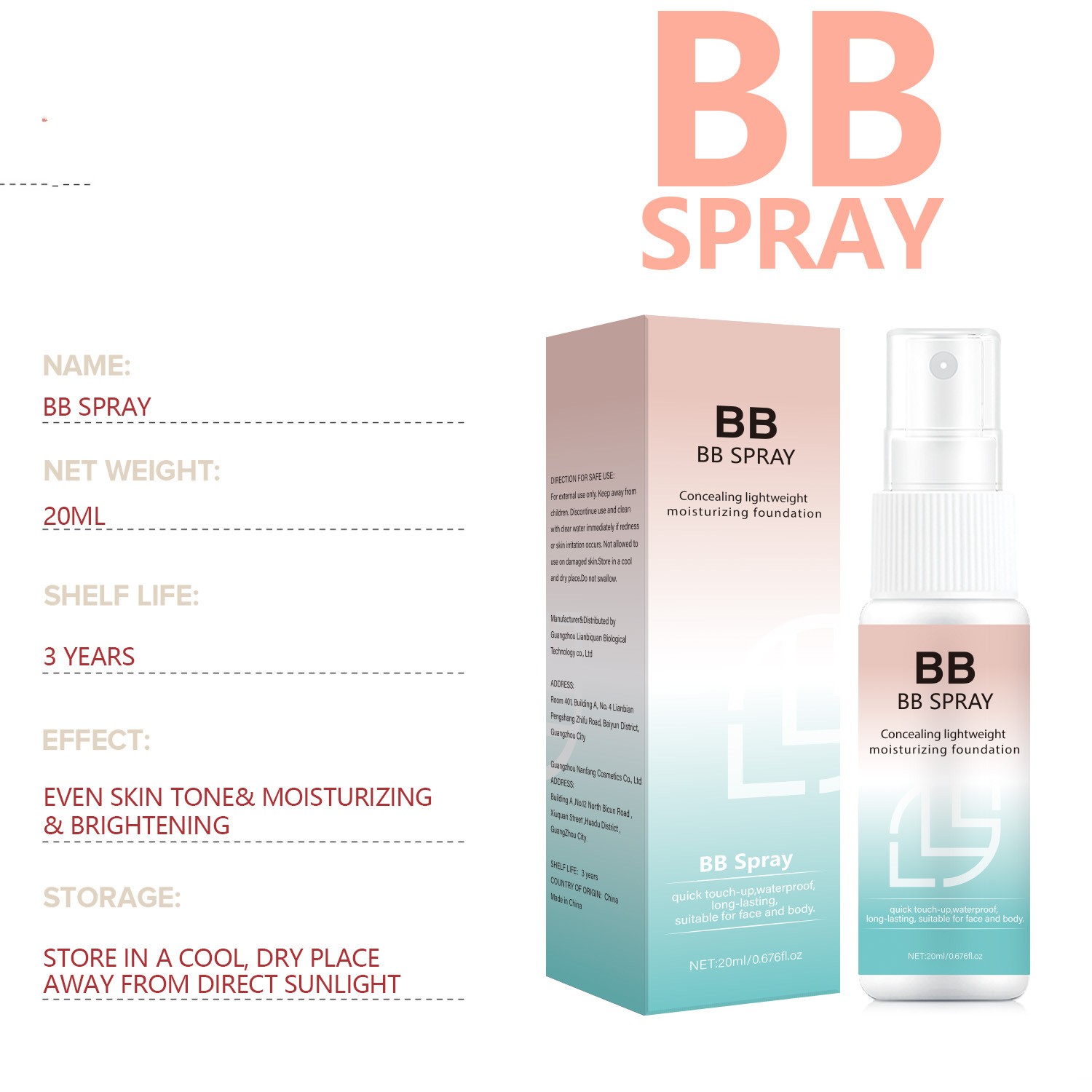 LBQ8892 BB Spray