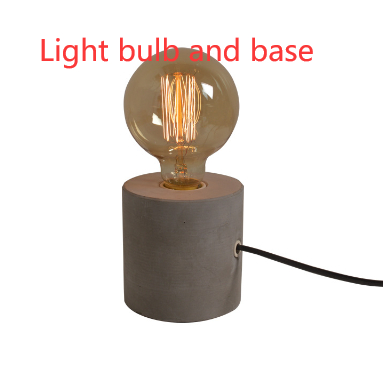 Light bulb and base